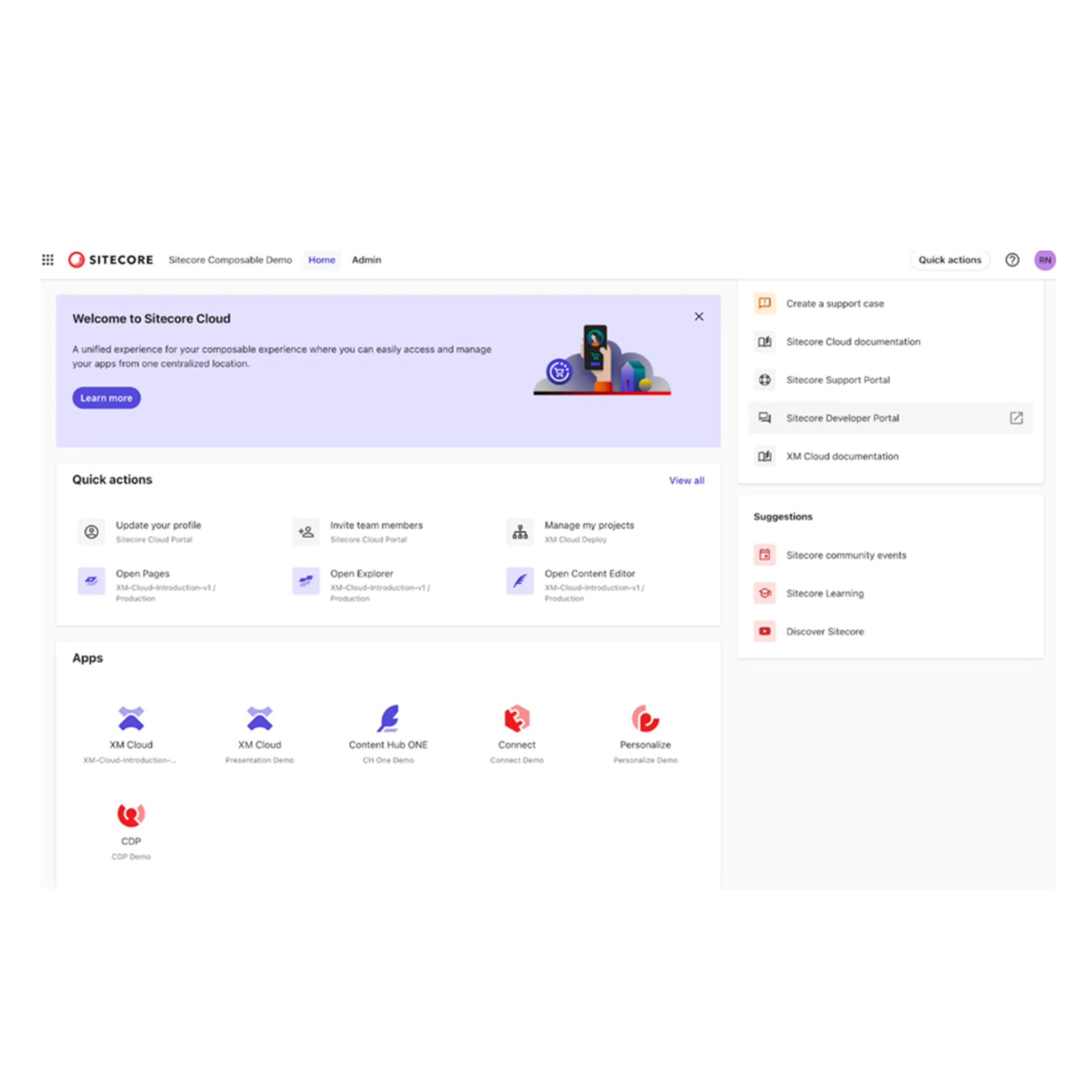 Sitecore Cloud-Portal