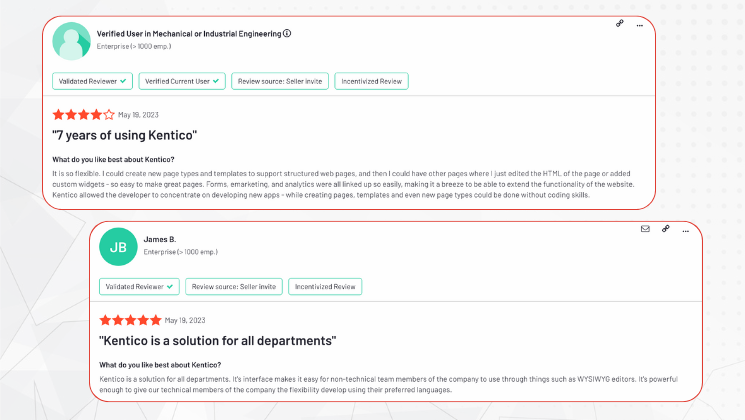 Kentico Reviews G2