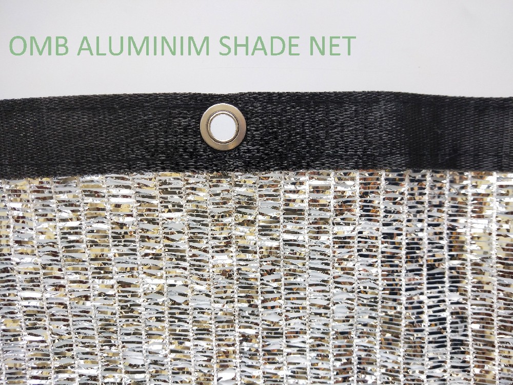 Changing sun protection with the Aluminum Shade Net.